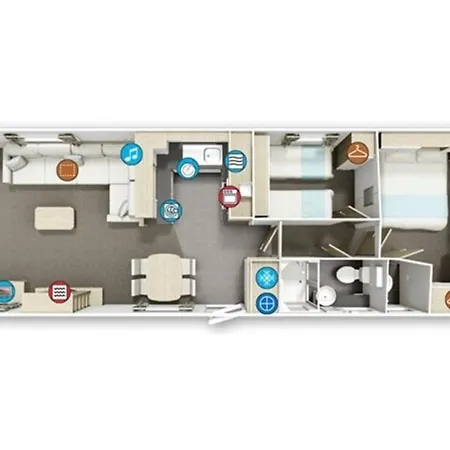 Mobilheim 2 Seehund شقة