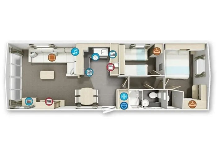 Mobilheim 2 Seehund Lägenhet